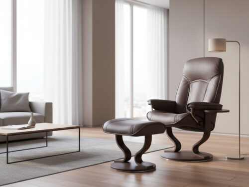 Nagibni počivalnik Princ usnje prescot - eksponat